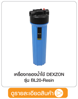 เครื่องกรองน้ำใช้ DEXZON BL20-Resin